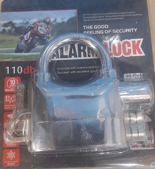*New* Alarm Lock anti-theft, waterproof, includes 2 sets batteries (please read description)