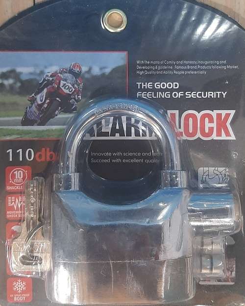 *New* Alarm Lock anti-theft, waterproof, includes 2 sets batteries (please read description)