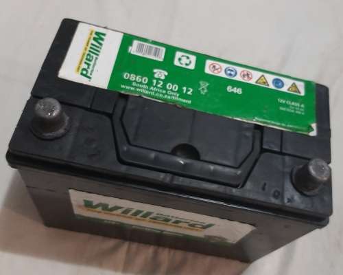 Willard 646 Battery 12V 55Ah 400A (used as demo only)