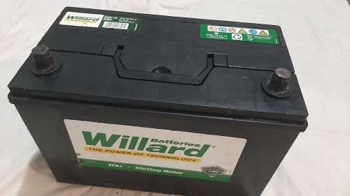 Willard 650-15 SMF 12V 90Ah 600A Class A (used as demo for alligator clip lights)