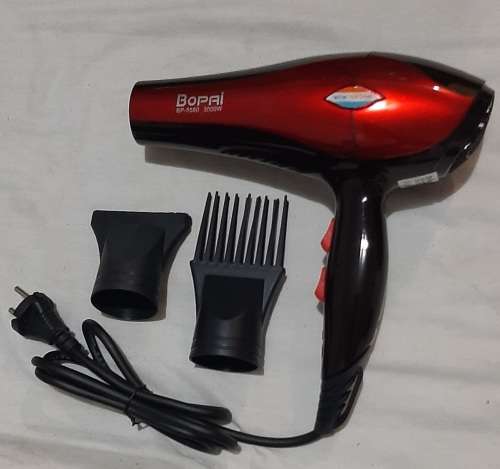 3000W Blue Professional Hairdryer, Light and Perfume, nozzle & finger diffuser, temp&speed setting