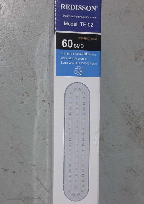 Redisson Emergency Light Lantern Rechargeable 60LED, high bright, 80% energy saving
