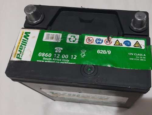 Willard 628/9 Battery 50Ah 390A 12V- used as demo/display battery only