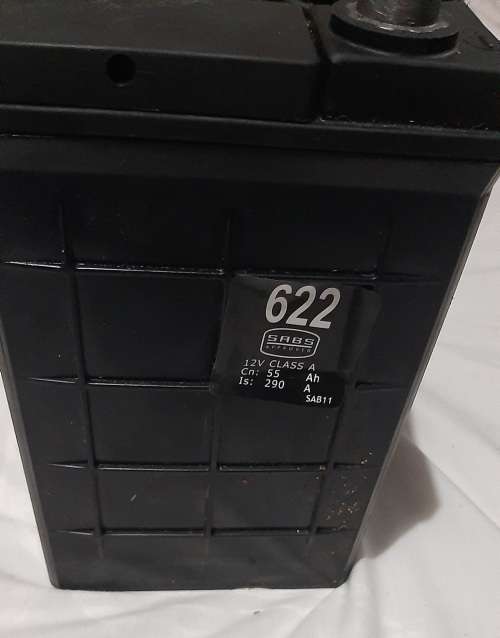 Raylite 622 battery 55Ah maintenance free lead calcium 290A