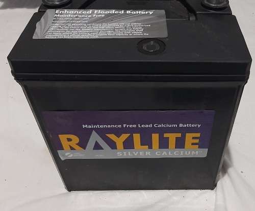Raylite 622 battery 55Ah maintenance free lead calcium 290A