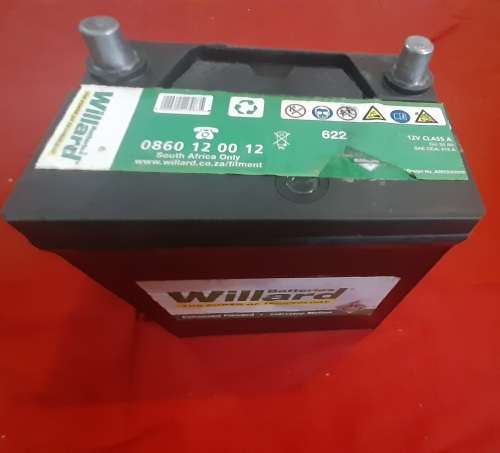 Willard 622 Battery 55Ah 415A 12V- used as demo/display battery only