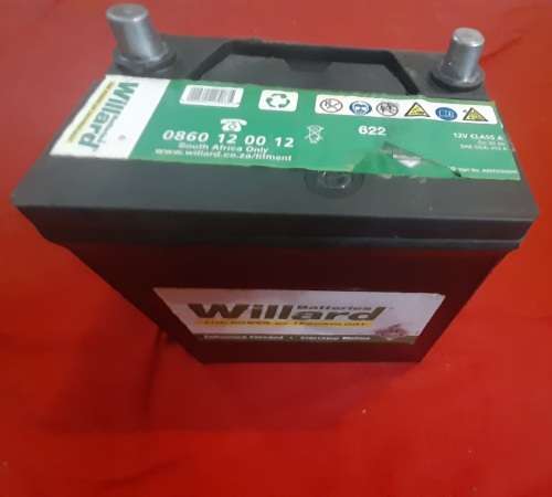 Willard 622 Battery 55Ah 415A 12V- used as demo/display battery only