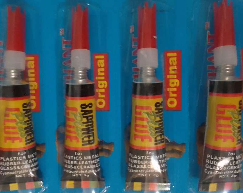 12pc Superglue, 3g each, bonds in seconds, Easy to use