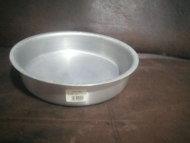 30cm Aluminium Super Heavy Duty Pot Breyani Pot Baking Pot Indian Food Pot (7cm high)