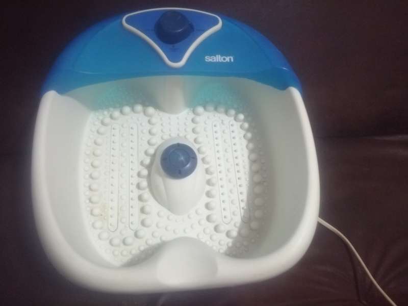 Salton Foot Spa, 3 settings, Massage heat, bubble heat, Infrared Heat