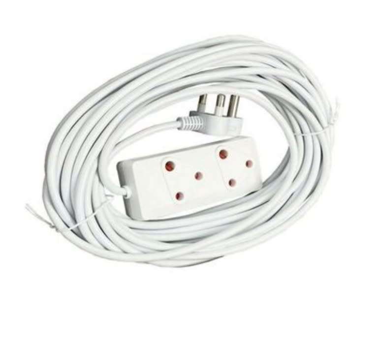 5m Extension Cord With A Two-Way Multi-Plug Extension Lead