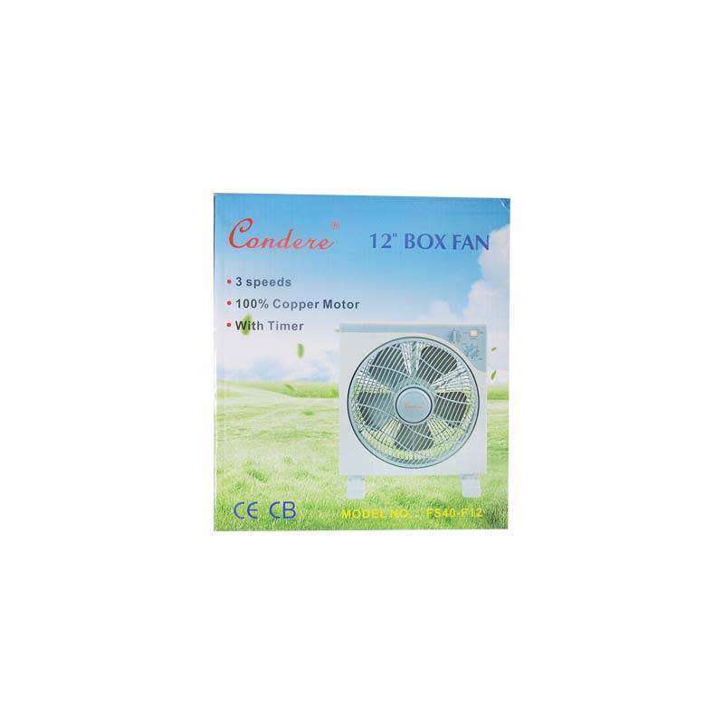 12` Box Fan (Takealot price R546)