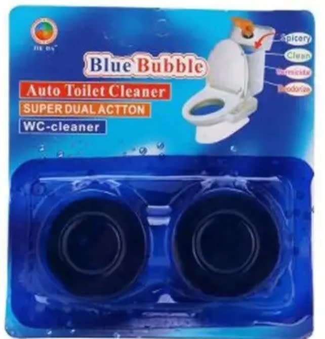 2 Pack Blue Auto Toilet WC cleaner, super dual action, Germicidal, Deodorize, Takealot price R100