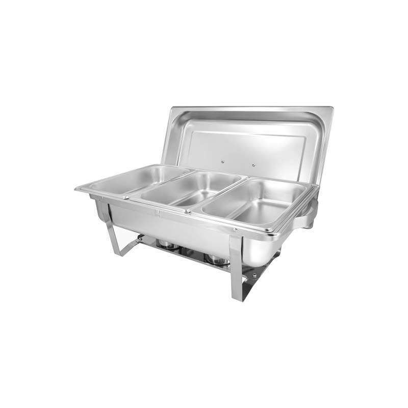 Three Tray Chafing dish, Triple Food Warmer