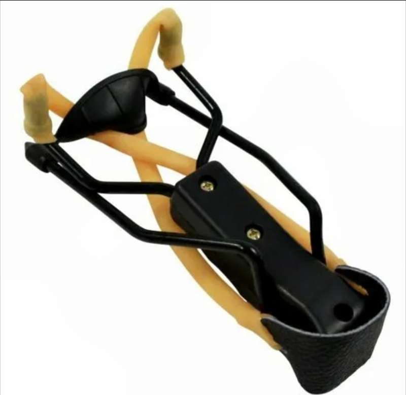 Folding Wrist-lock `kettie` Sling Shot Slingshot High Velocity Brace Hunting Catapult
