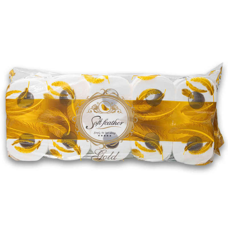 10-Pack 2ply Gold Toilet Paper, 200 sheets per roll, super soft