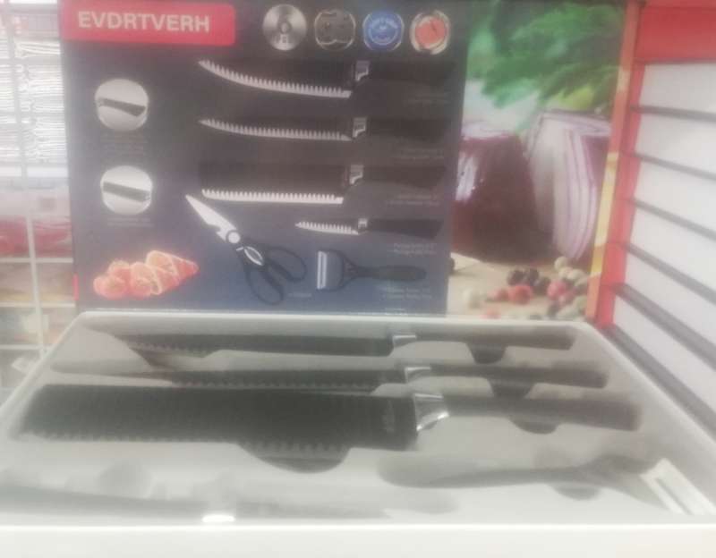 6 Piece Knife Set Kitchen Set Non-stick