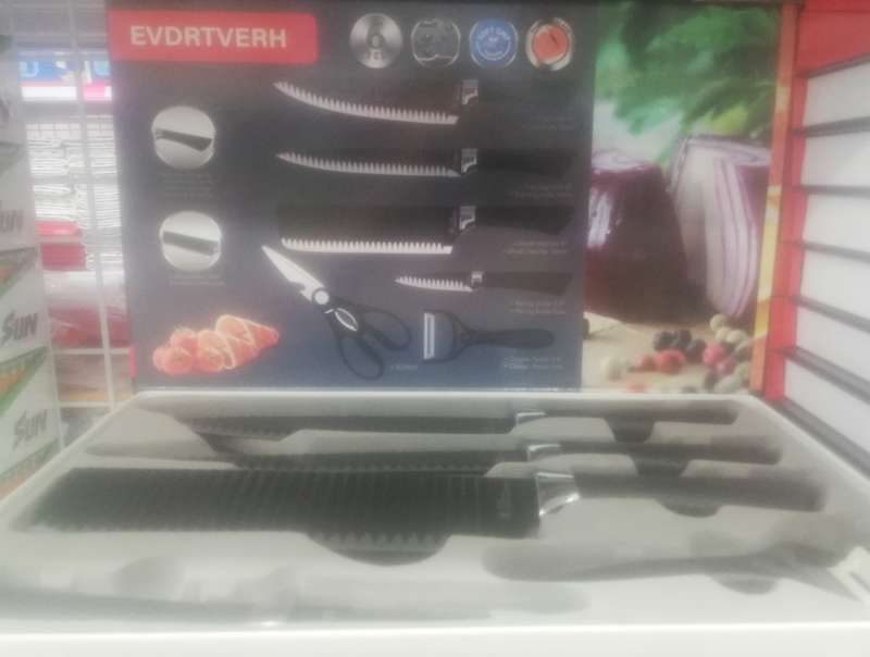 6 Piece Knife Set Kitchen Set Non-stick