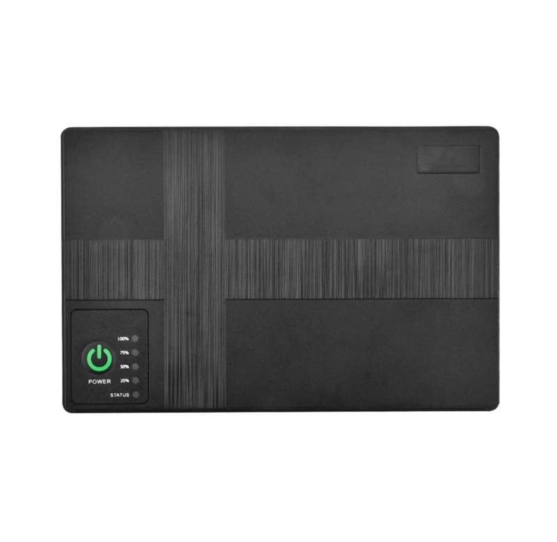 10400mAh UPS Backup power network, portable wifi router multifunctional mini DC UPS with USB input