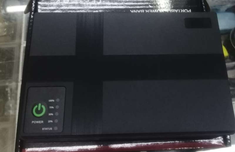 10400mah UPS Backup Power Network Portable Powerbank Multifunctional Mini Dc UPS with USB input