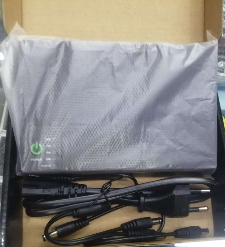 10400mah UPS Backup Power Network Portable Powerbank Multifunctional Mini Dc UPS with USB input