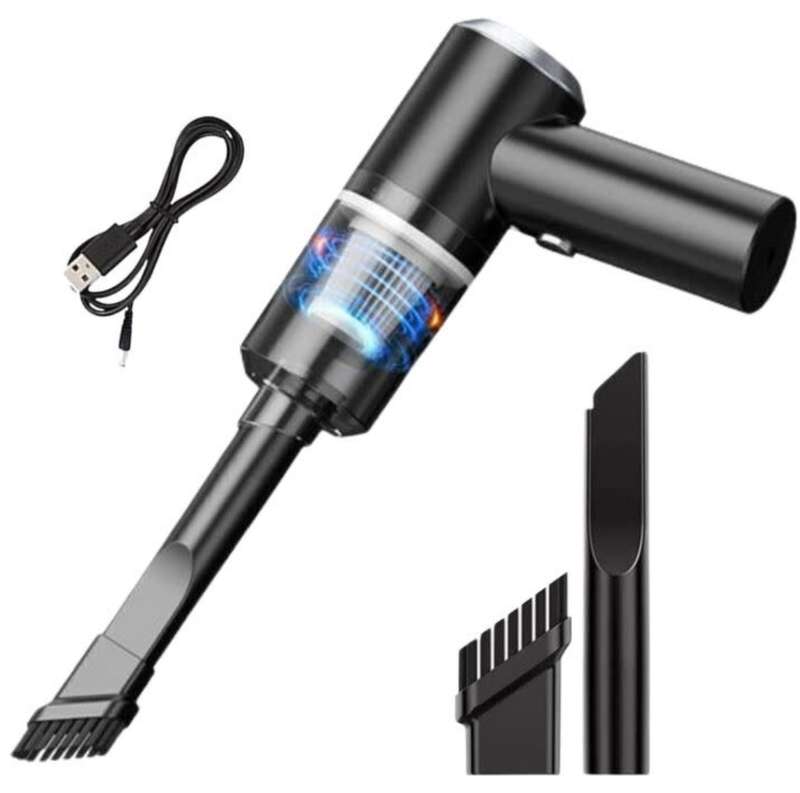 Wireless Vacuum Cleaner, Car home office, Multifunctional, Use Anywhere, 2 additional Nozzles