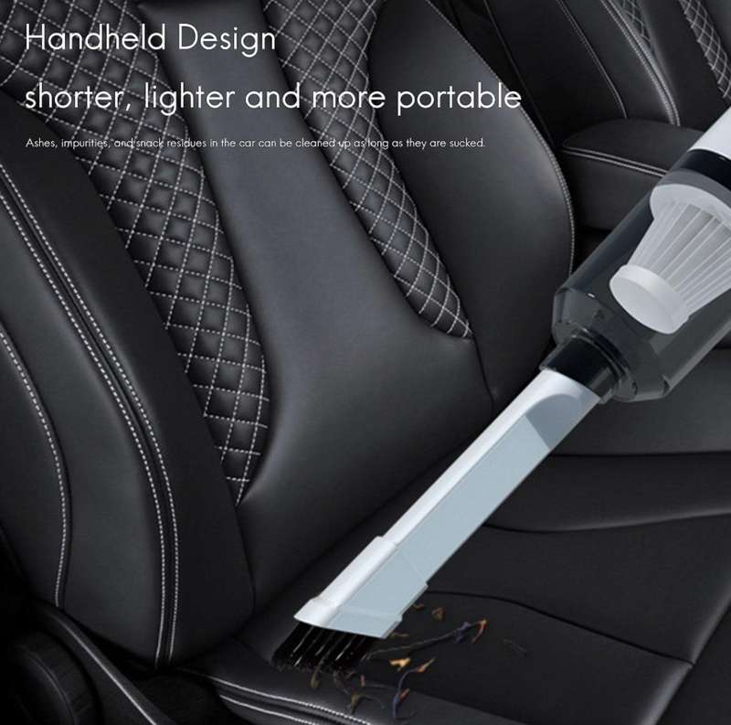 Wireless Vacuum Cleaner, Car home office, Multifunctional, Use Anywhere, 2 additional Nozzles