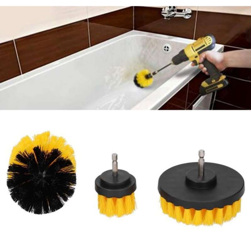 3pc Brush Set for Drill