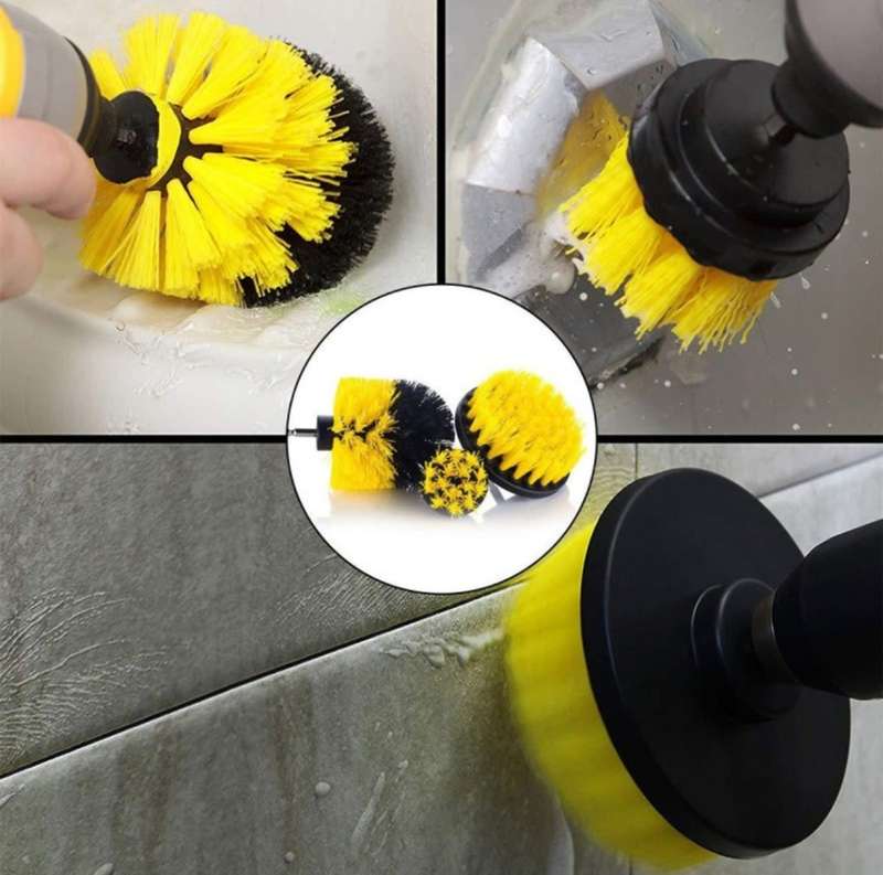 3pc Brush Set for Drill