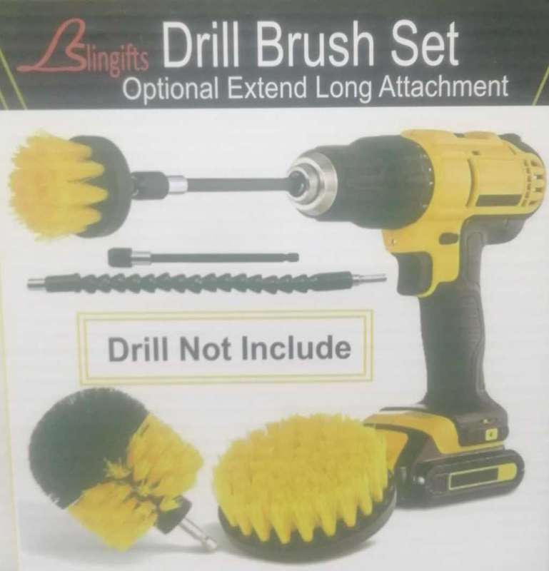 3pc Brush Set for Drill