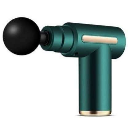 Portable Massage Gun, 4 different heads, multiple Vibration Level Settings, deep tissue pain relief