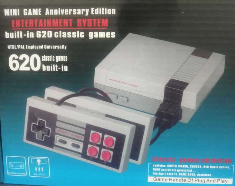 620 built-in Classic Games Console Anniversary Edition, plug and play, blast from the past