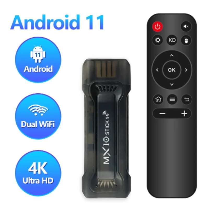 Ultra Tv Stick. 32GB, 4GB DDR3, 4K, 5G wifi, All in one cable free Android tv.