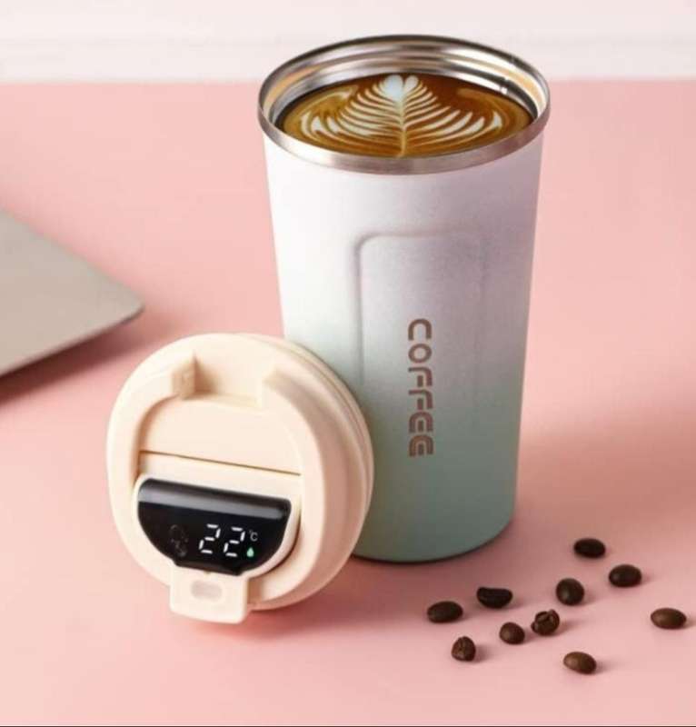 510ml Thermos Coffee Mug -Smart Temperature different colors