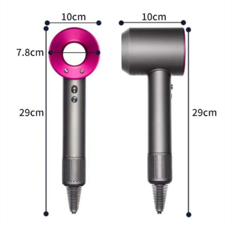 Salon high speed hair dryer for damage-free quick drying, ultrasonic negative ion hair dryer