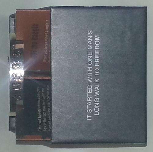 Nelson Mandela - Silver Bangle - 1st Edition