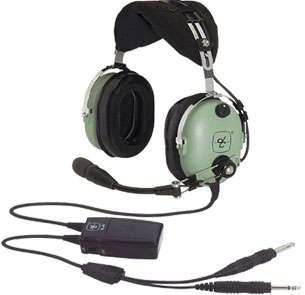 David Clark H10-13X ANR Aviation Headset +Bag [R7599]