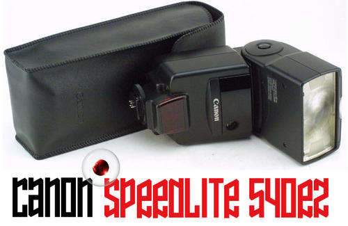 CANON | 540EZ | AF/TTL | SPEEDLITE-FLASH | POUCH INCLUDED