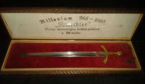 RARE FIND! | 1966 Polish Letter Opener - "Millenium Szczirbiec" | With Certificate of Authenticity!