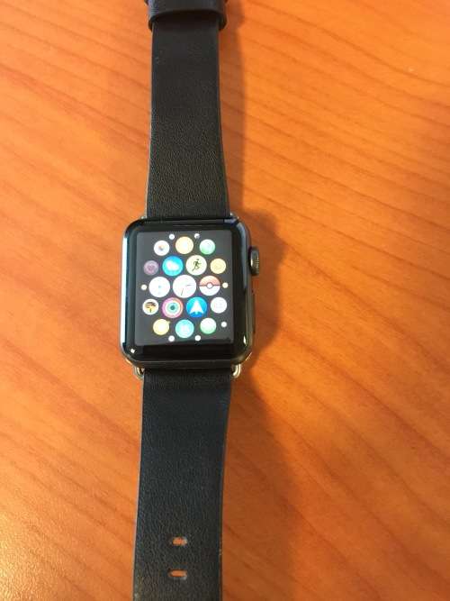 Apple watch 2 + Genuine Leather strap - LIKE NEW!!!!