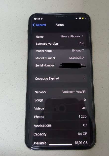 iPhone X 64GB