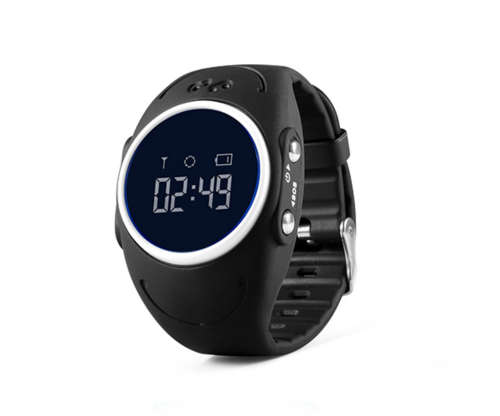 Q520s Waterproof Kids GPS Tracker Watch-Black Only
