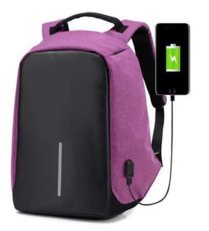 Antitheft Backpack-Pink