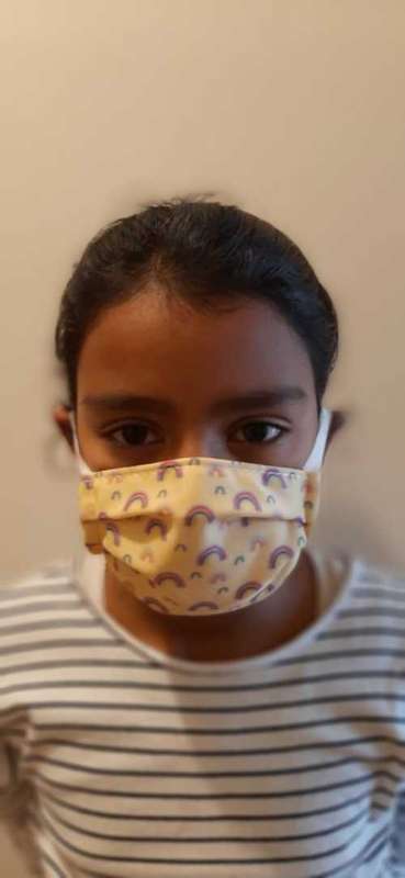 Kiddies Face Mask(3 layered) (4 in a pack one of each design)