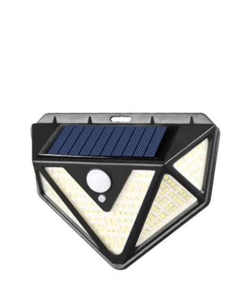 SOLAR LED WALL LIGHTS 100 LED