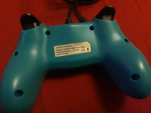 Gioteck VX4 Wired Gamepad PS4 Blue