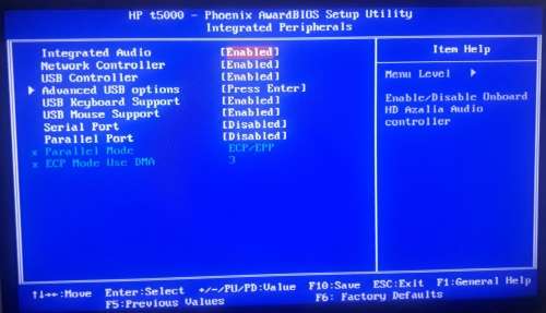 HP T5630W Thin Client