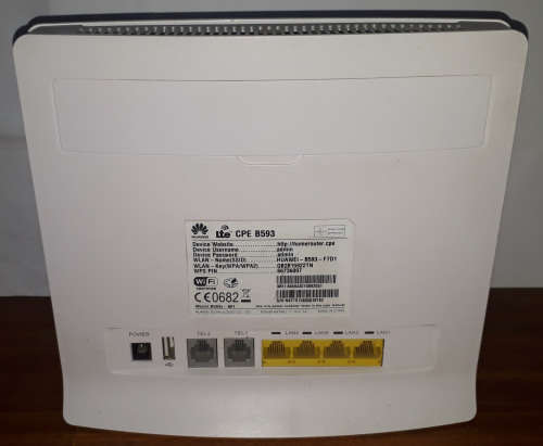 HUAWEI B593-601 4G LTE Router With Power Bank