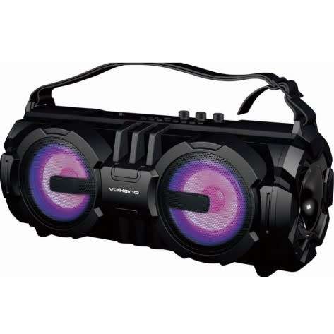 Volkano Cyborg Series Bluetooth Speaker with RGB Lighting/ Black