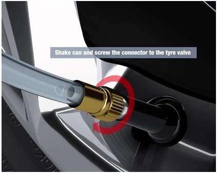Emergency Tyre Sealer and Inflator - 500ml